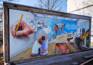 Airbrush Wandmalerei