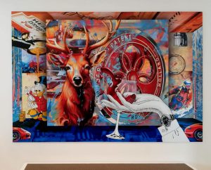 Acryl, Kunst, Wandbild