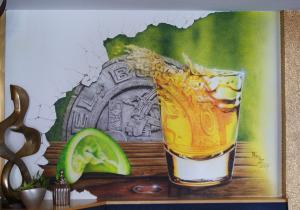 Airbrush Wandmalerei Wandbild