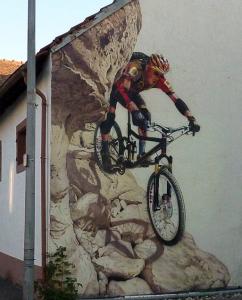 Airbrush Wandmalerei Fassadengestaltung