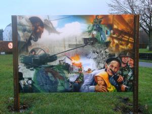 Wandtafel Airbrush Bundeswehr