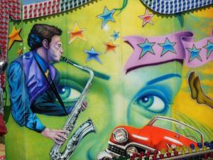 Airbrush (Basis-Lack) - Gestaltung für Fahrgeschäft