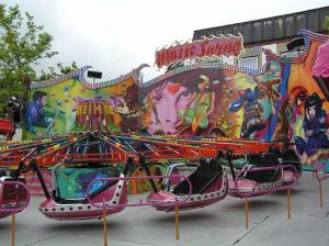 Airbrush (Basis-Lack) - Gestaltung für Fahrgeschäft