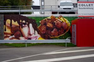 Wandmalerei Airbrush Fassadengestaltung Franz Schmidt Saarland