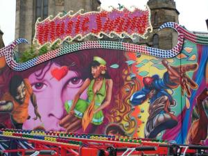 Airbrush (Basis-Lack) - Gestaltung für Fahrgeschäft