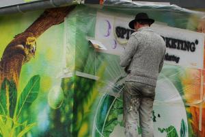 Wandmalerei Airbrush / Dose